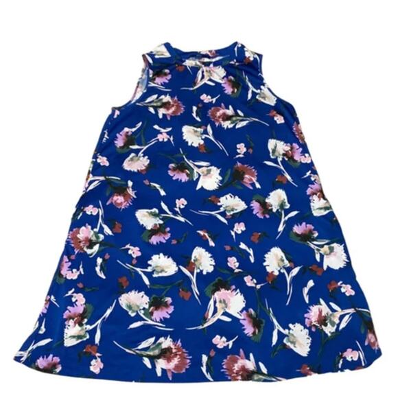 Floral Cottagecore Sleeveless Swing Dress Blue APT.9 XL - Picture 2 of 10